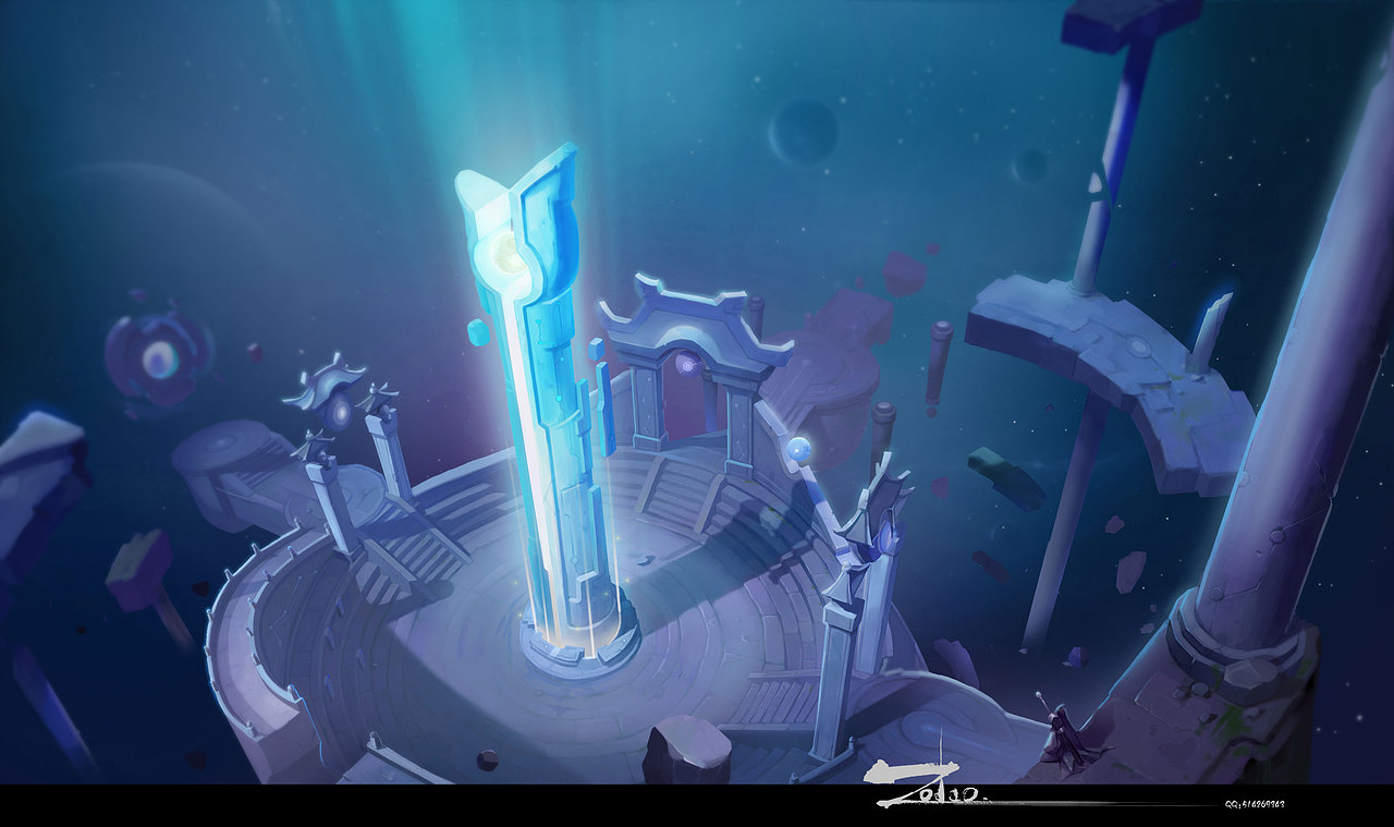 中式二次元类场景3（图ZMTk1ODQ2NjEy） - 游戏原画 - 站酷设计师zoddo原创素材 - 站酷ZCOOL