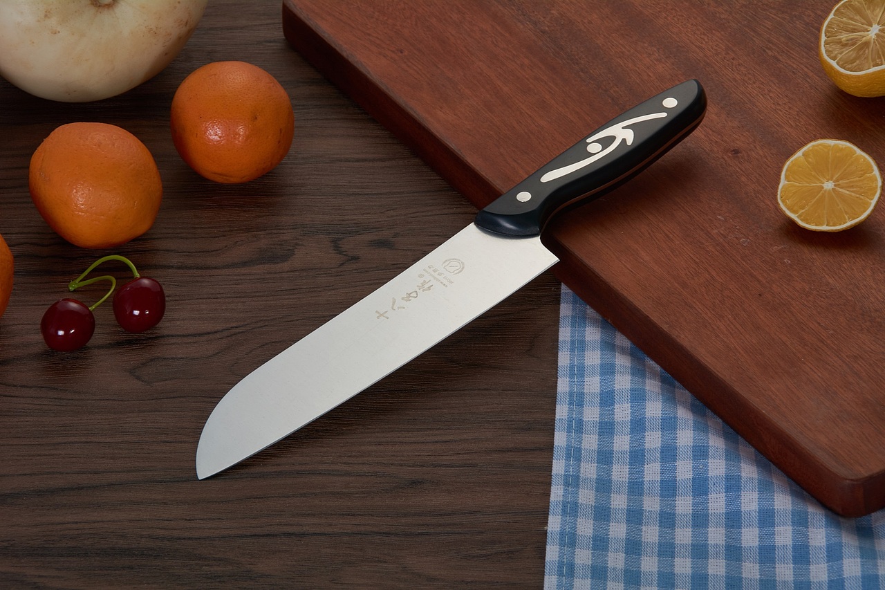 十八子作水果刀   不锈钢高端切菜 厨师 水果 万用 刀