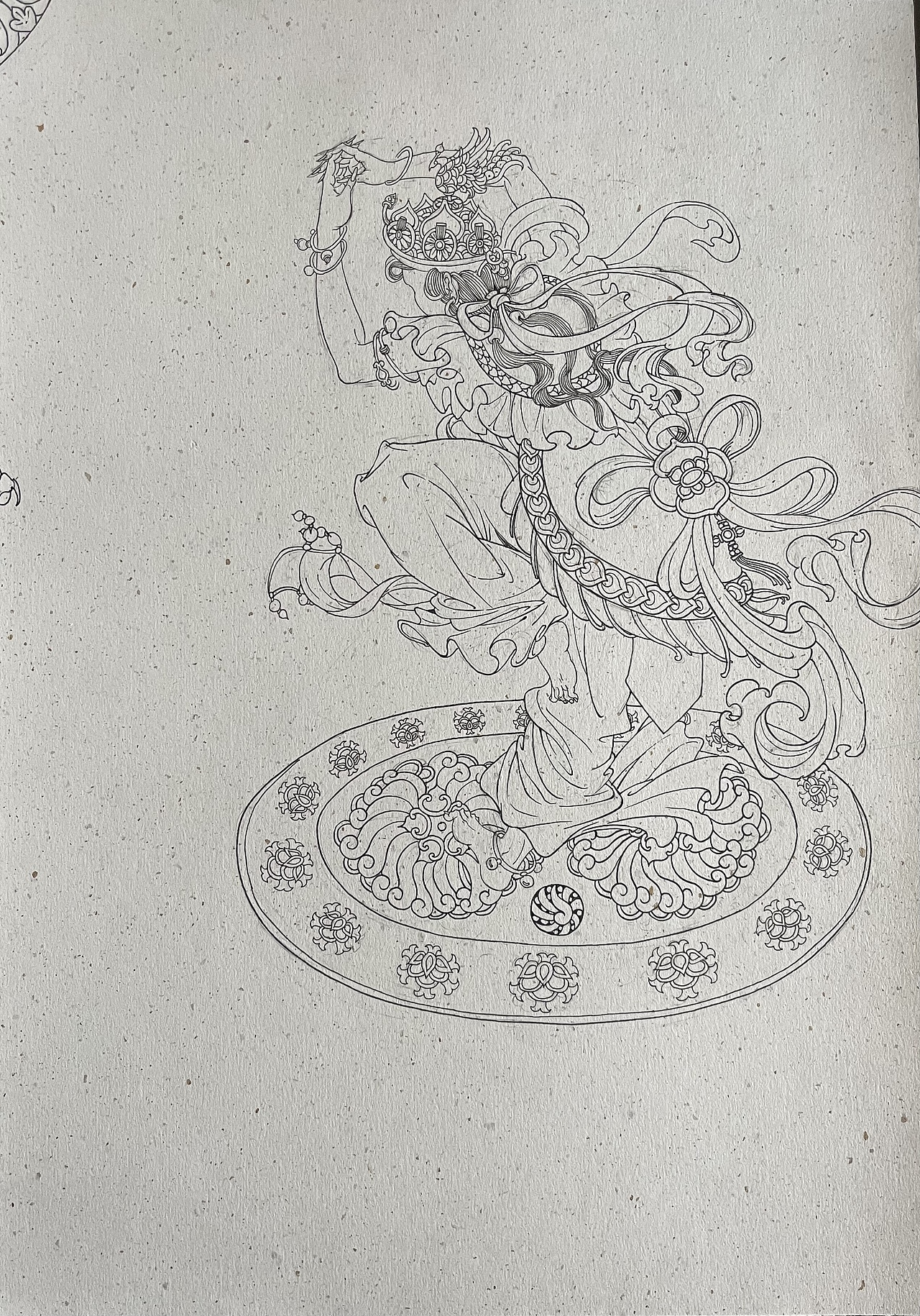 护国天王图（图ZMzA2OTAyMDA0） - 艺术插画 - 站酷设计师风暴降临原创素材 - 站酷ZCOOL