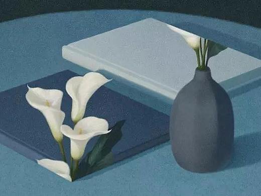 格调彩绘插画-如何在书中找到另一半......