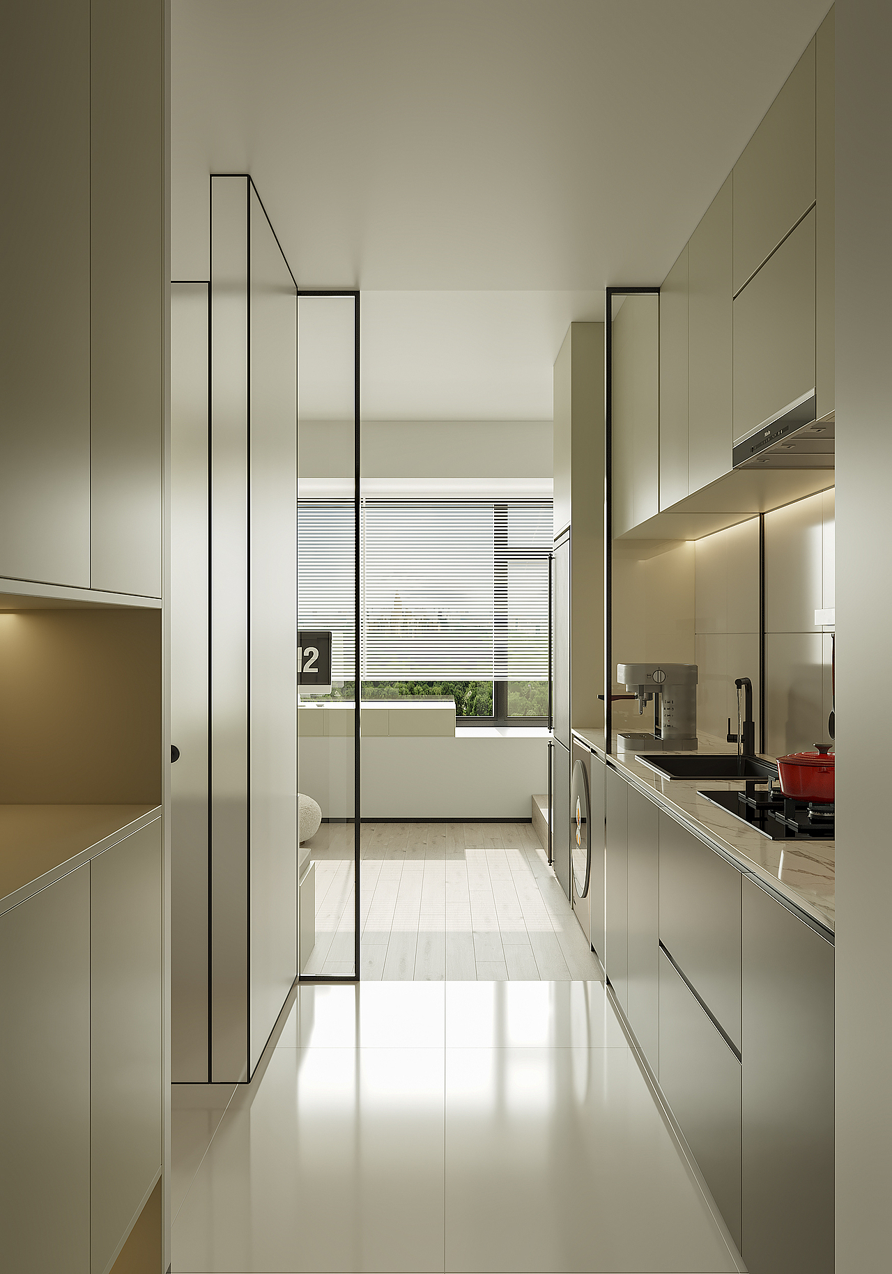 奶油风小公寓 | 南初视觉表现