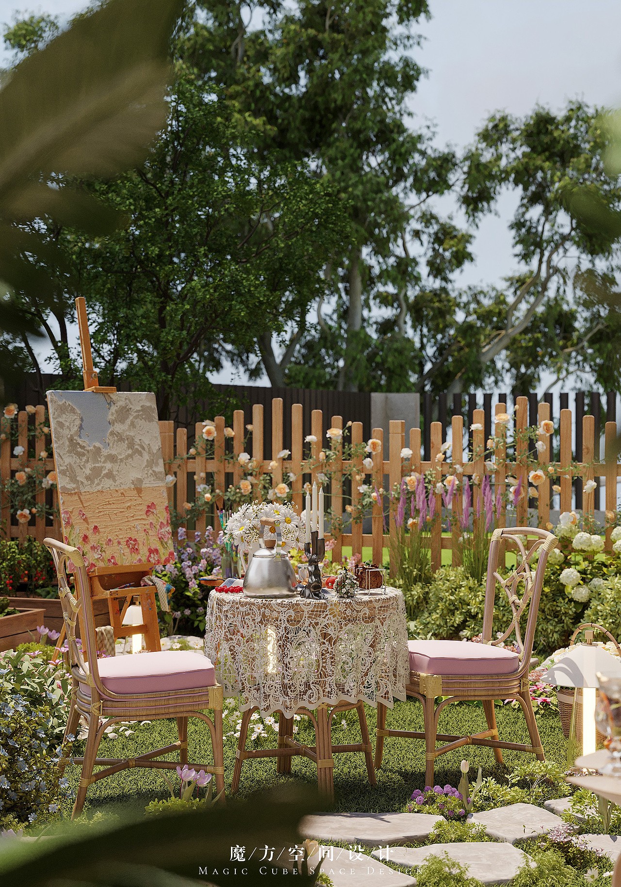 【魔方】南京•法式复古别墅项目（图ZMzU4NDE5MjM2） - 家装设计 - 站酷设计师魔方空间设计原创素材 - 站酷ZCOOL