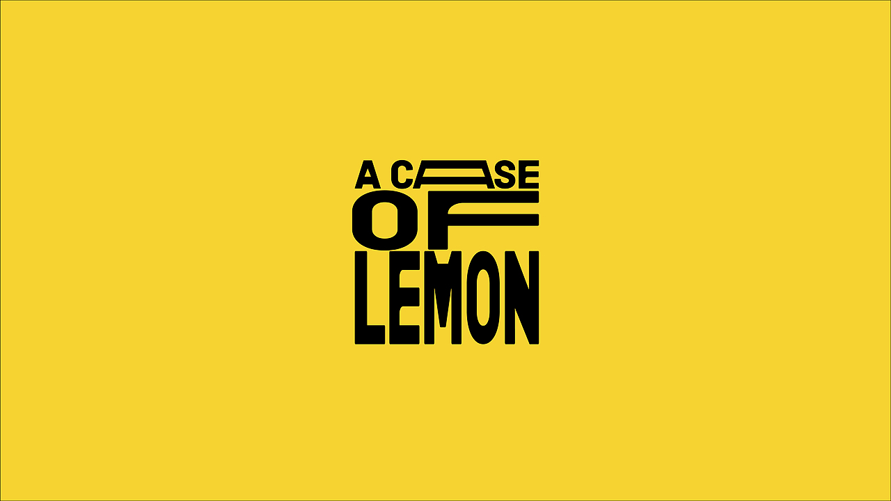 ”A Case Of Lemon“：潮流品牌设计