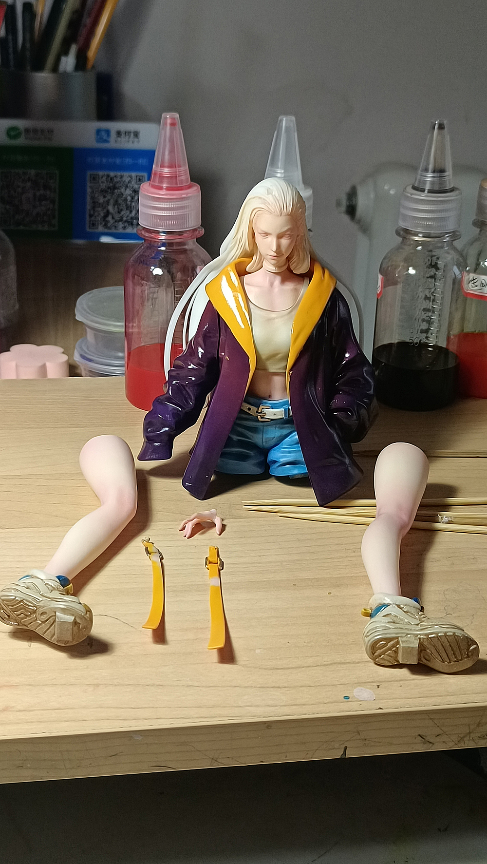 继续假组一下上半身看看效果