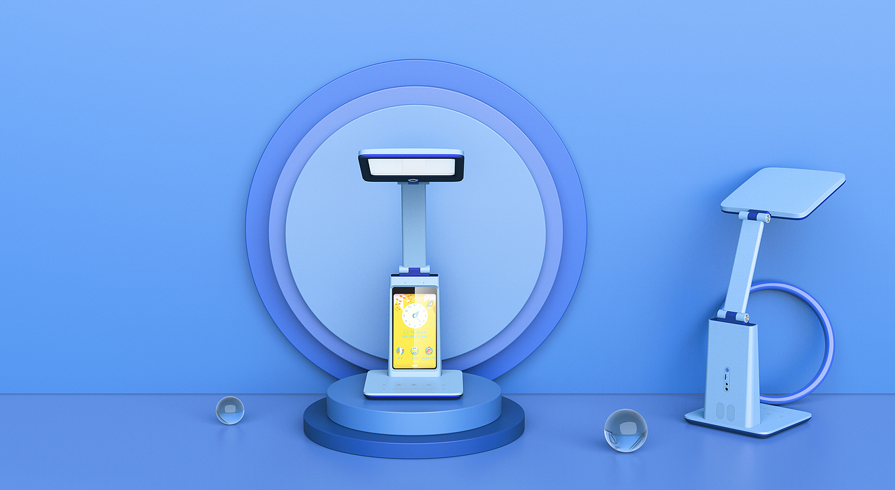 儿童智能读写台灯设计（图ZMzExMjg3NjI4） - 电子产品 - 站酷设计师艾佳工业设计原创素材 - 站酷ZCOOL