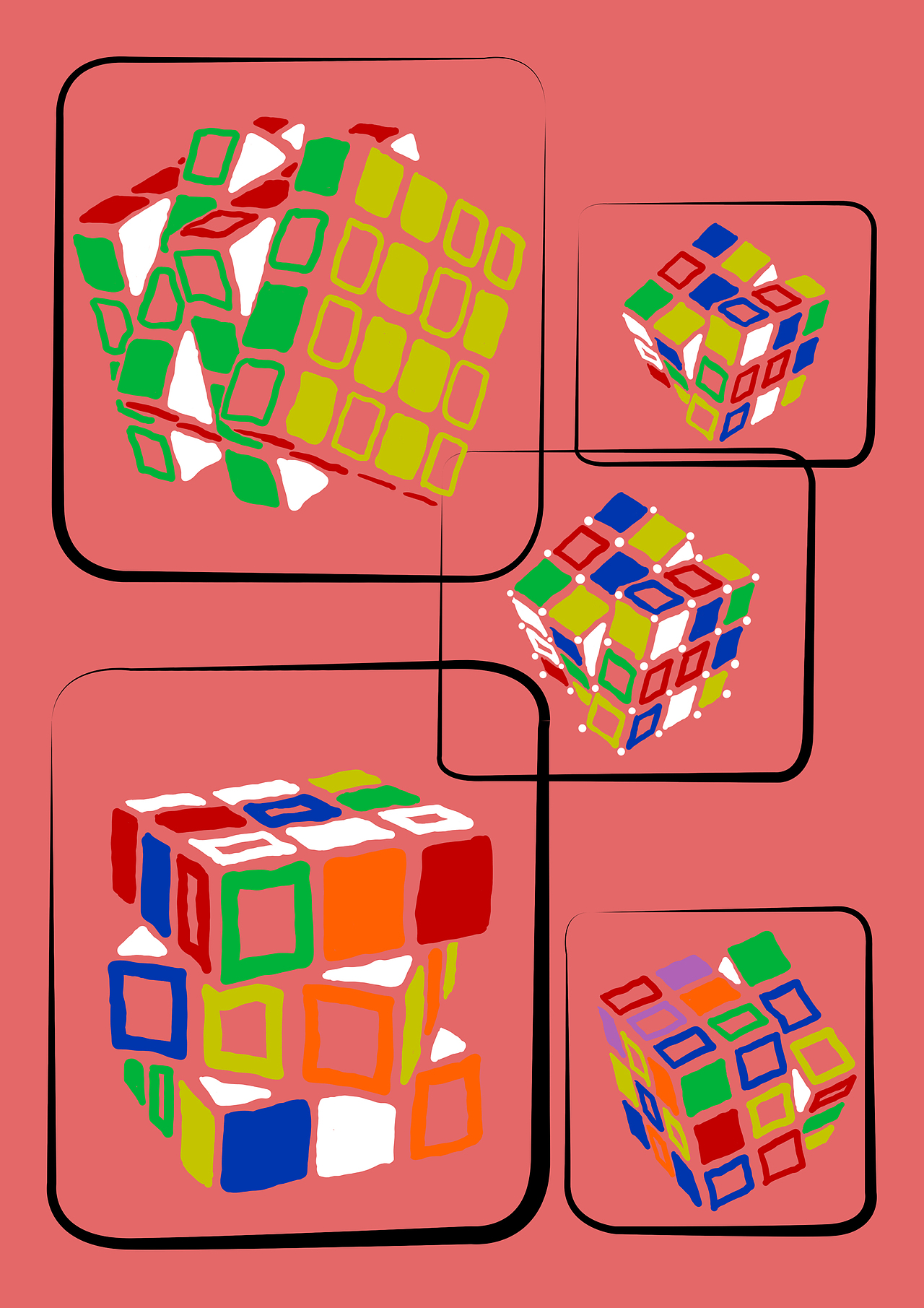 插画— 一朵云的呢喃（图ZMzA2NTcyNTA4） - 艺术插画 - 站酷设计师今天也想学画画呀原创素材 - 站酷ZCOOL