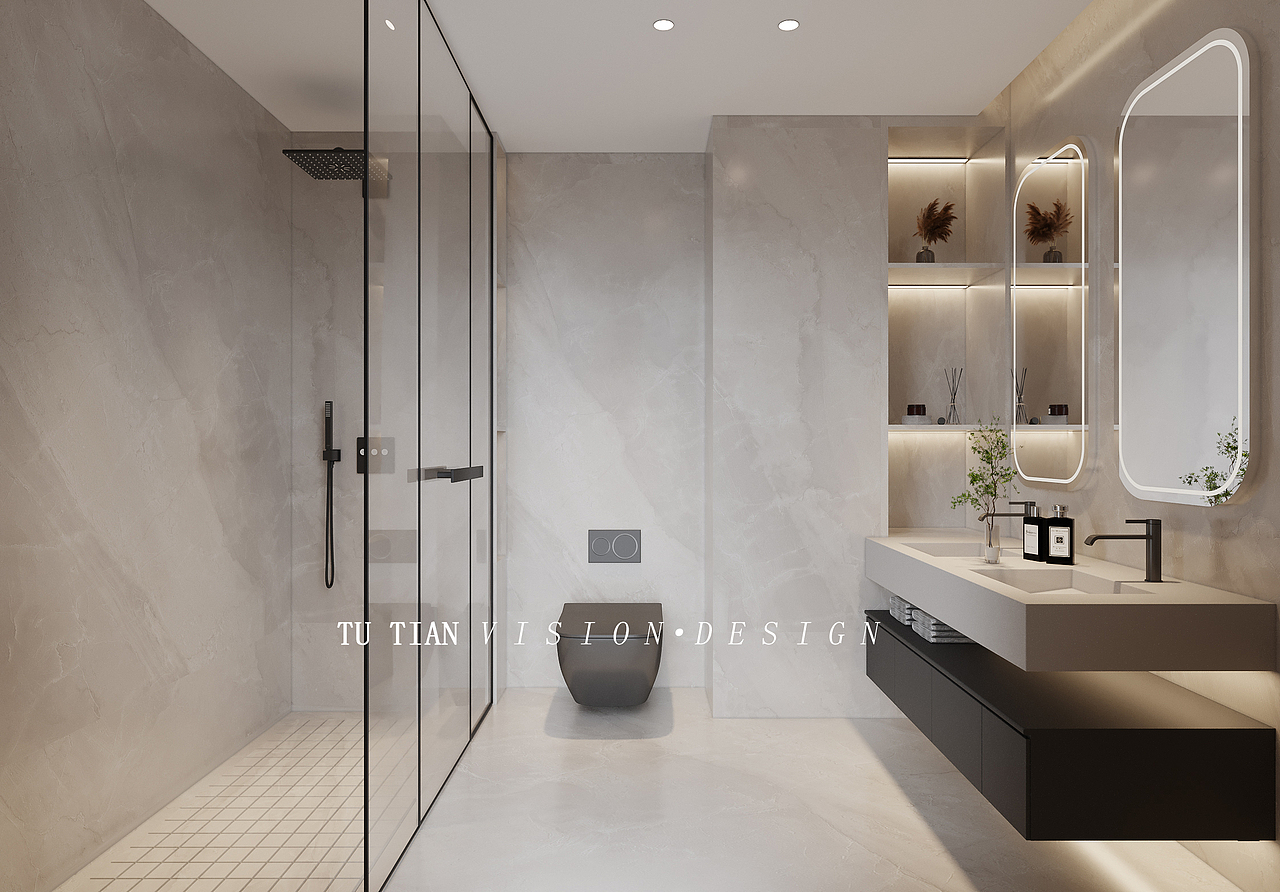 现代轻奢搭配黑白灰