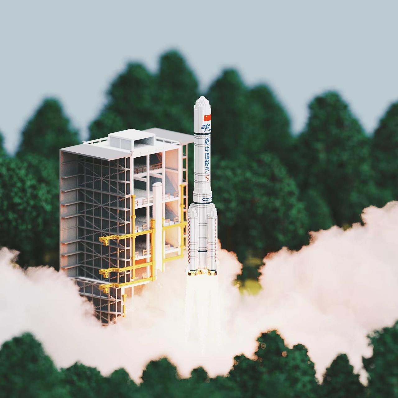 MagicaVoxel 其它作品2（图ZMzAwODU4MjUy） - 其他三维 - 站酷设计师图为设计原创素材 - 站酷ZCOOL