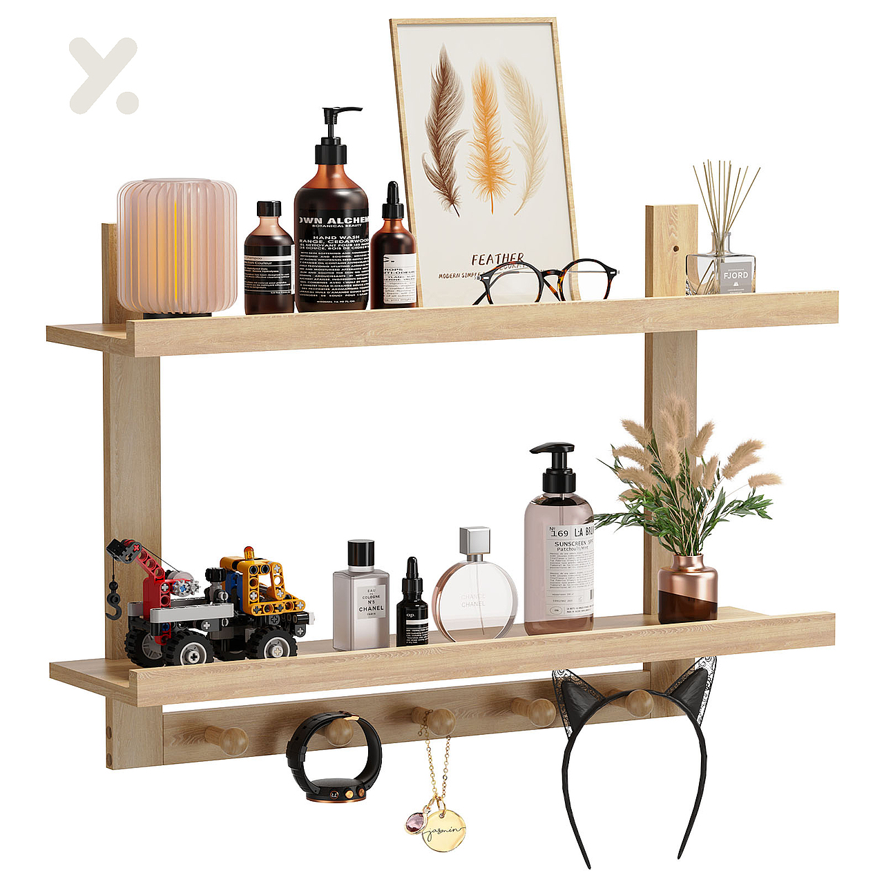 跨境电商 | 浮动置物架亚马逊详情页 × YC艺创视觉（图ZMzU2MTYyMTg0） - 产品摄影 - 站酷设计师YCVISION艺创视觉原创素材 - 站酷ZCOOL