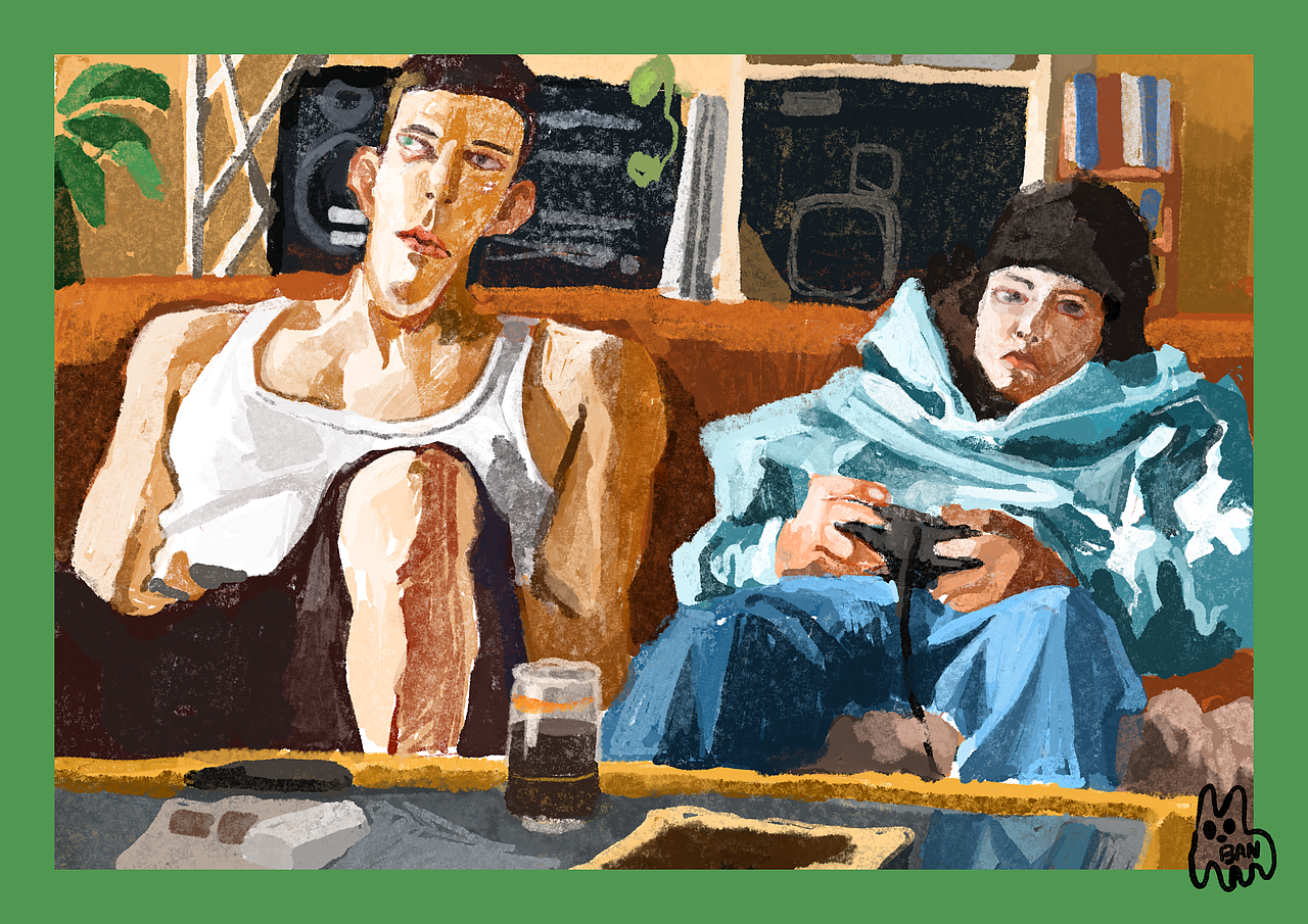 通勤上下班的随手涂鸦