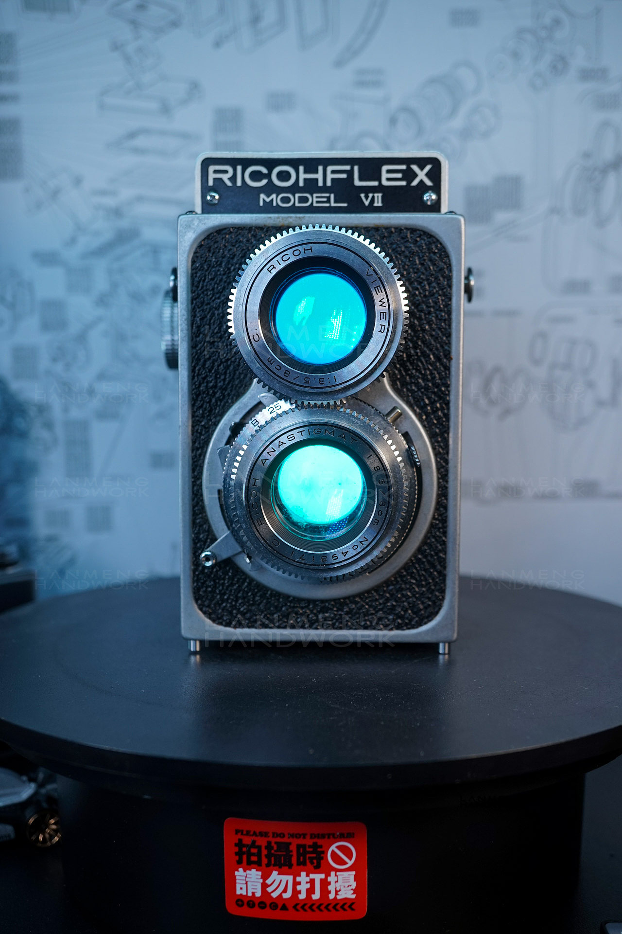 理光RICOHFLEX MODEL VII双反相机改灯桌面氛围灯（图ZMzQwNzg5Mzky） - 工艺品设计 - 站酷设计师蓝萌手作原创素材 - 站酷ZCOOL