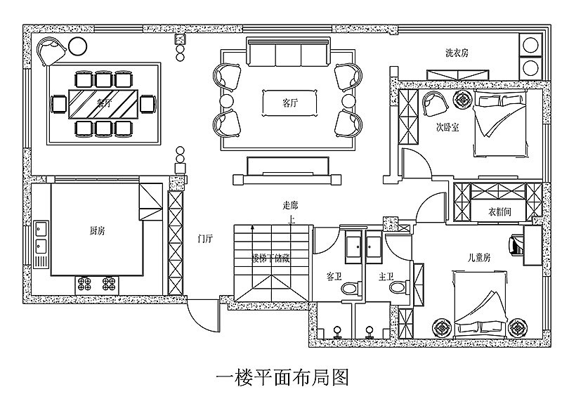 普罗旺世龙之梦叠加复式别墅—户型图