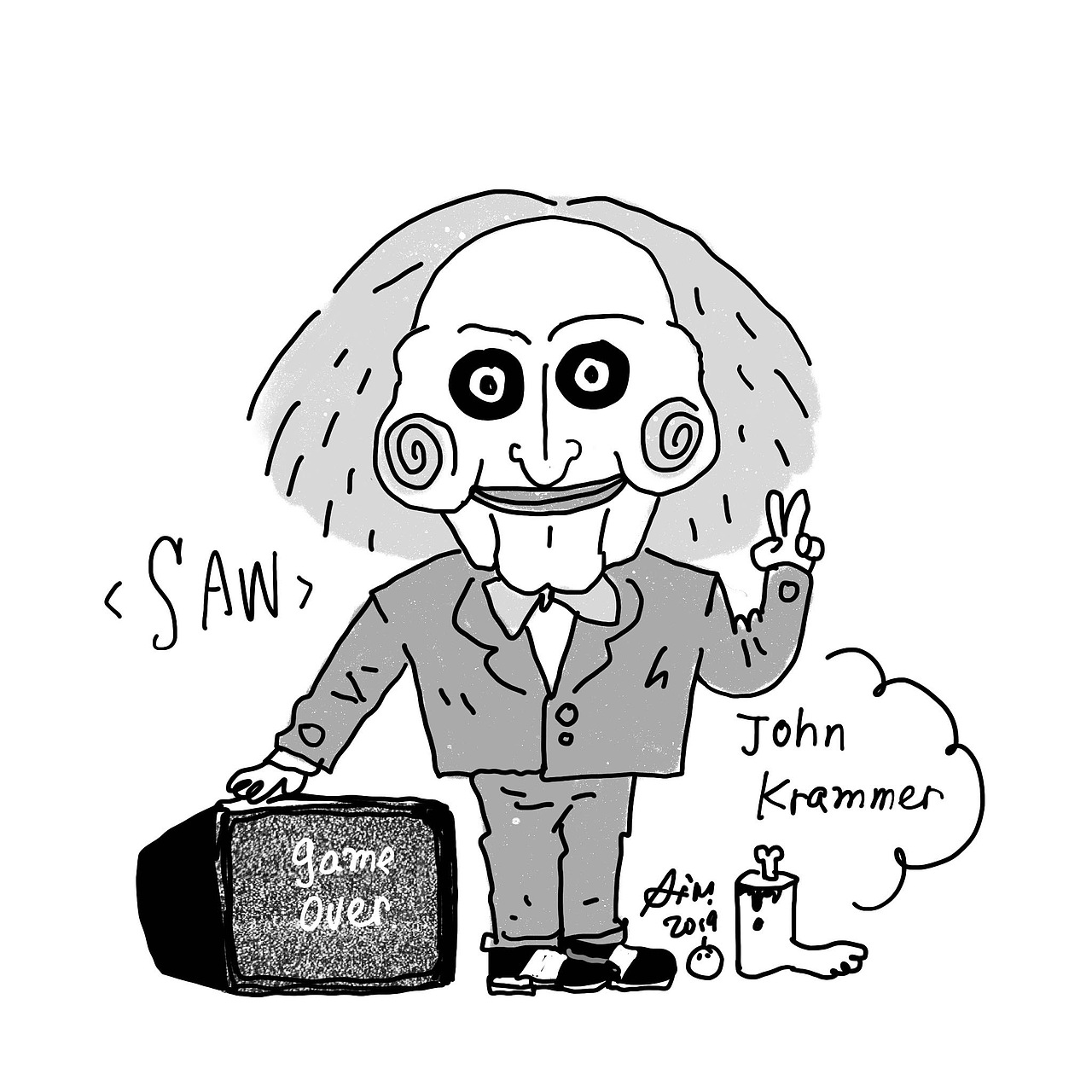 john亲手做的这个木偶会替代老头做开场致1280_1280