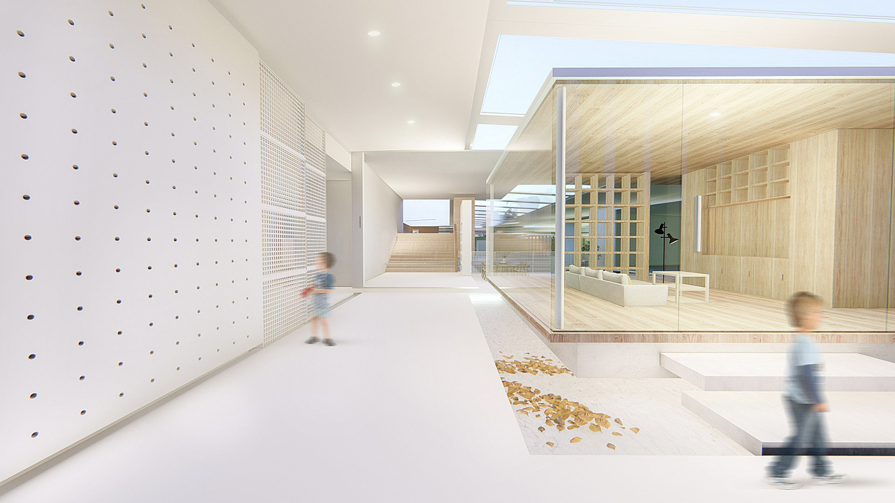 深圳教育城装修 深圳儿童艺术教育培训中心案例效果图