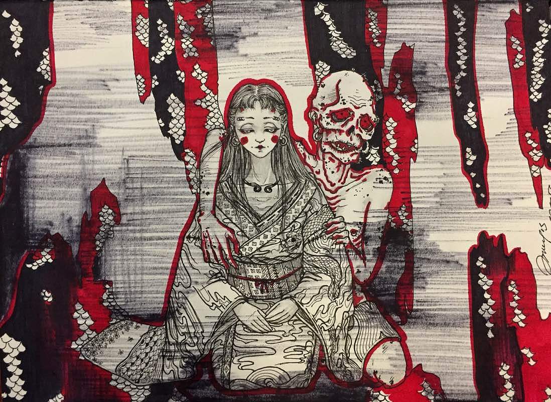 举报收藏分享原创作品纯艺术绘画一些有的没的插画91loong_sijing梦遗