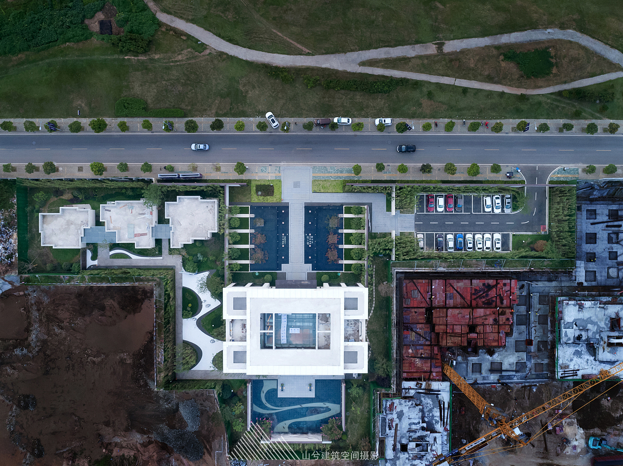 成都新津金樾府邸售楼处【建筑摄影】