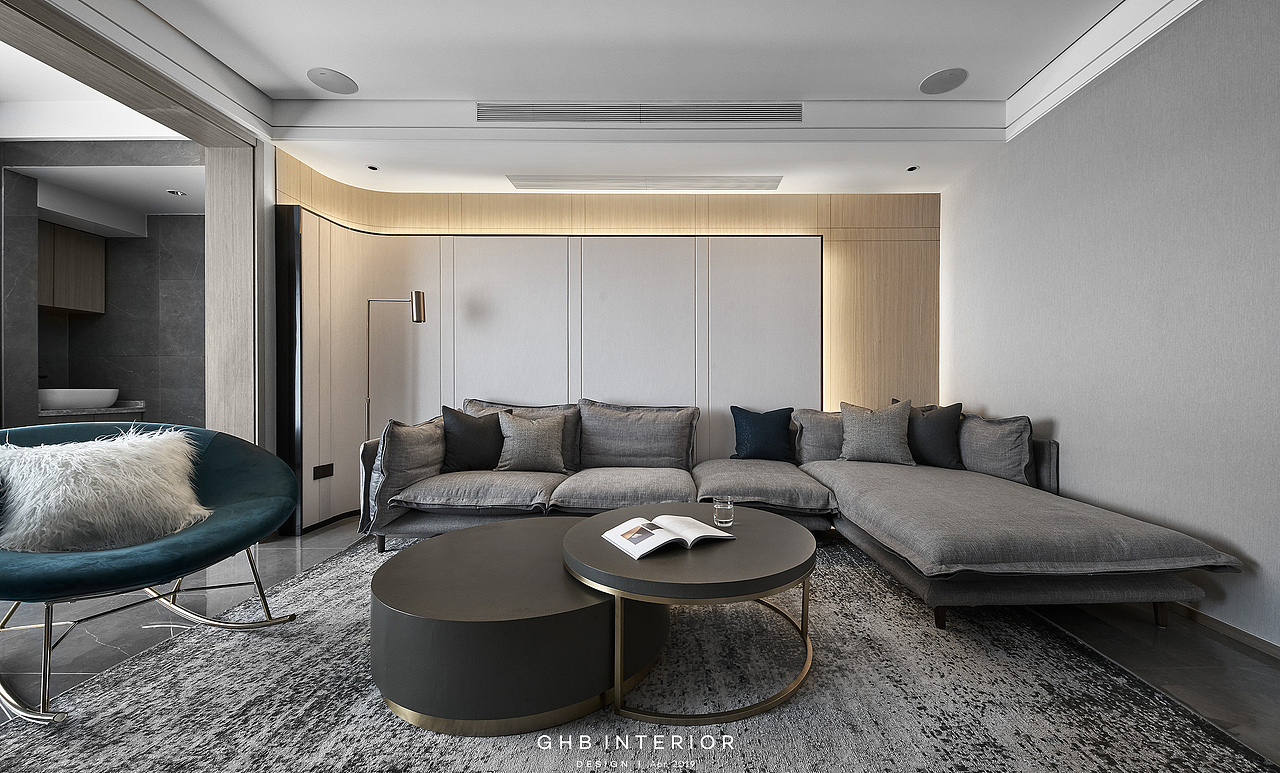 GHB空间设计丨 住宅实景 丨 訴光