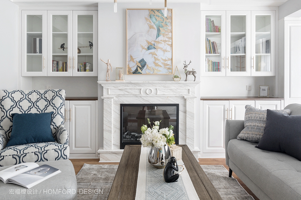 宏福樘设计 | 日光之旅（2020 美式）（图ZMjAzNjc2OTQ4） - 家装设计 - 站酷设计师成都宏福樘设计原创素材 - 站酷ZCOOL