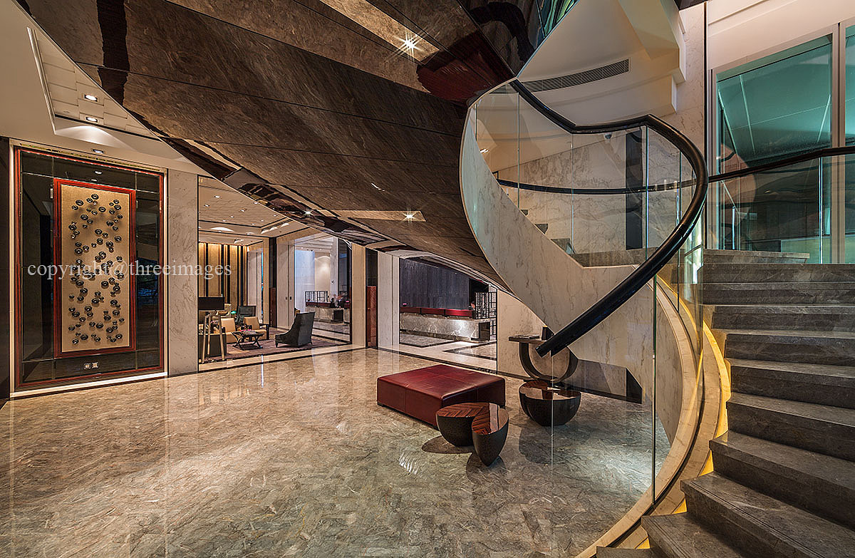 threeimages/三像摄 建筑室内摄影 上海浦东四季酒店大堂