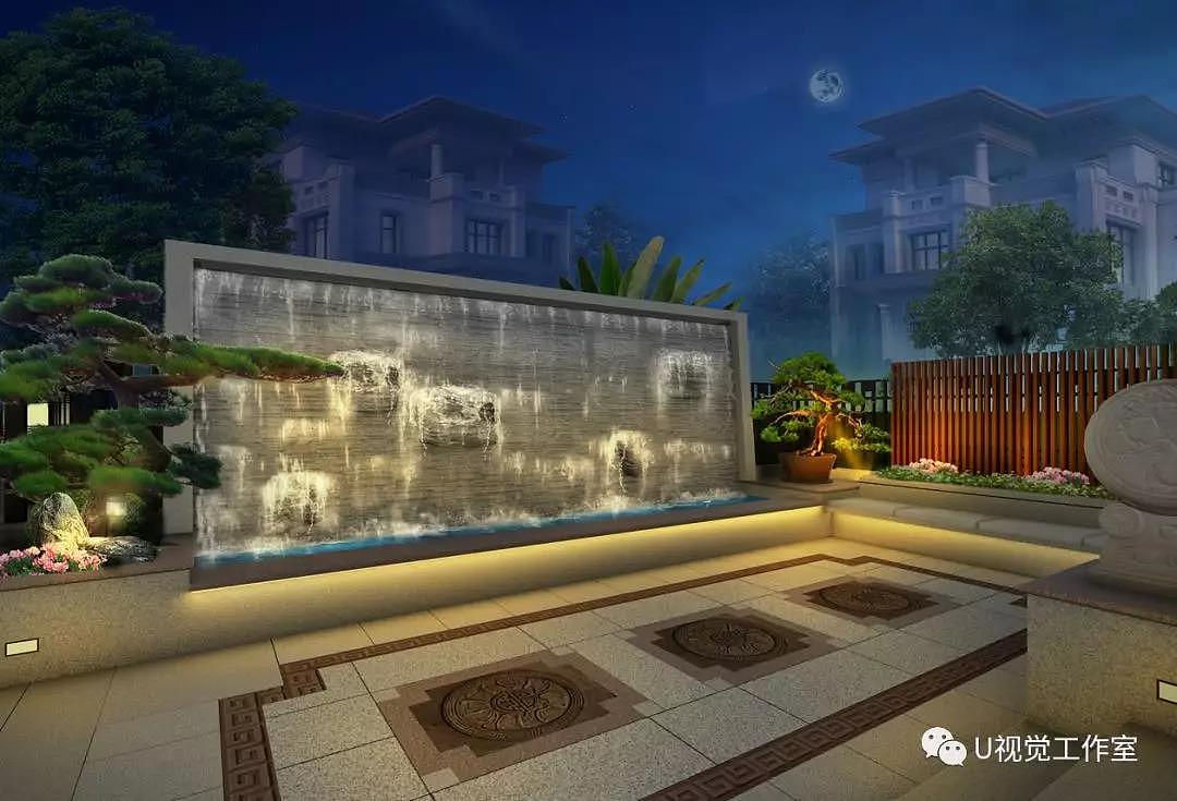 别墅花园设计（图ZMjA5MjU2Njcy） - 景观设计 - 站酷设计师Z34351419原创素材 - 站酷ZCOOL