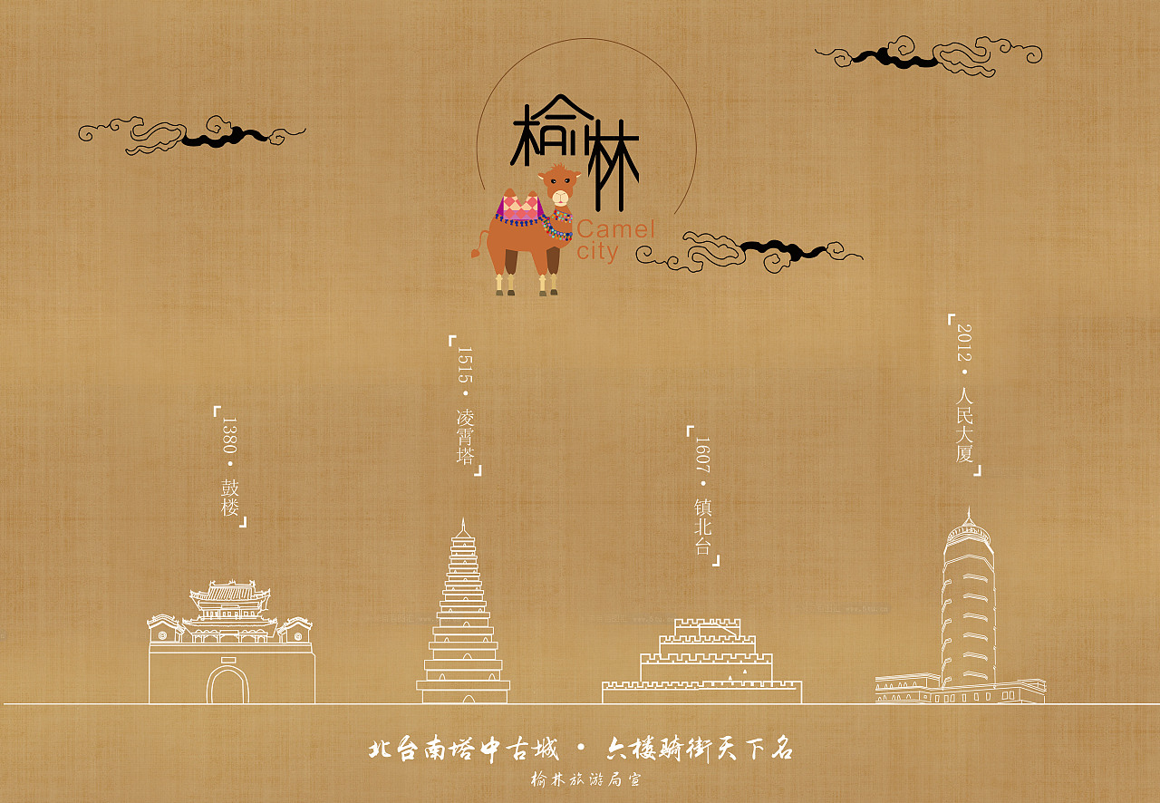 榆林旅游宣传海报