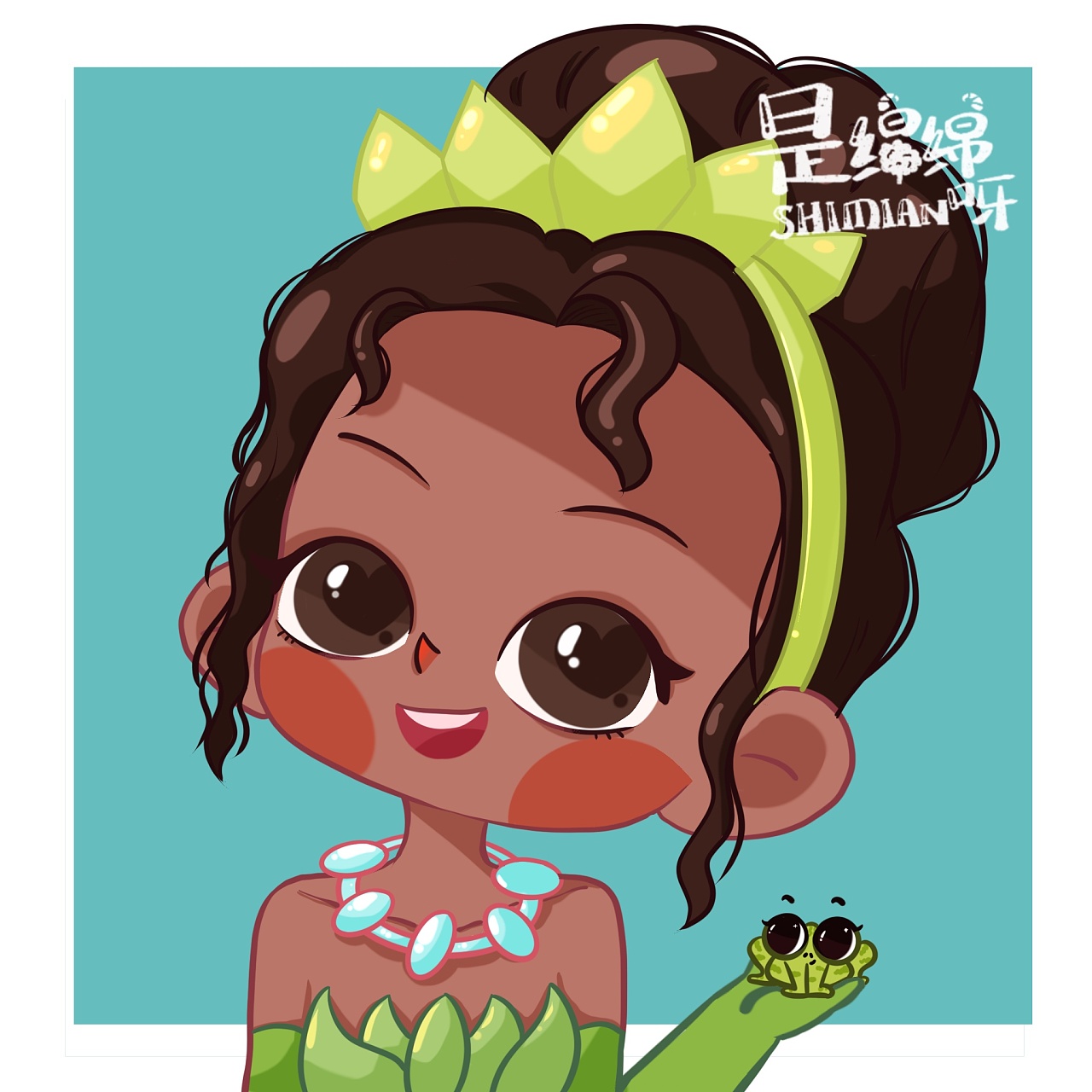 迪士尼公主小头像|插画|儿童插画|是绵绵呀 - 原创作品 - 站酷 (zcool