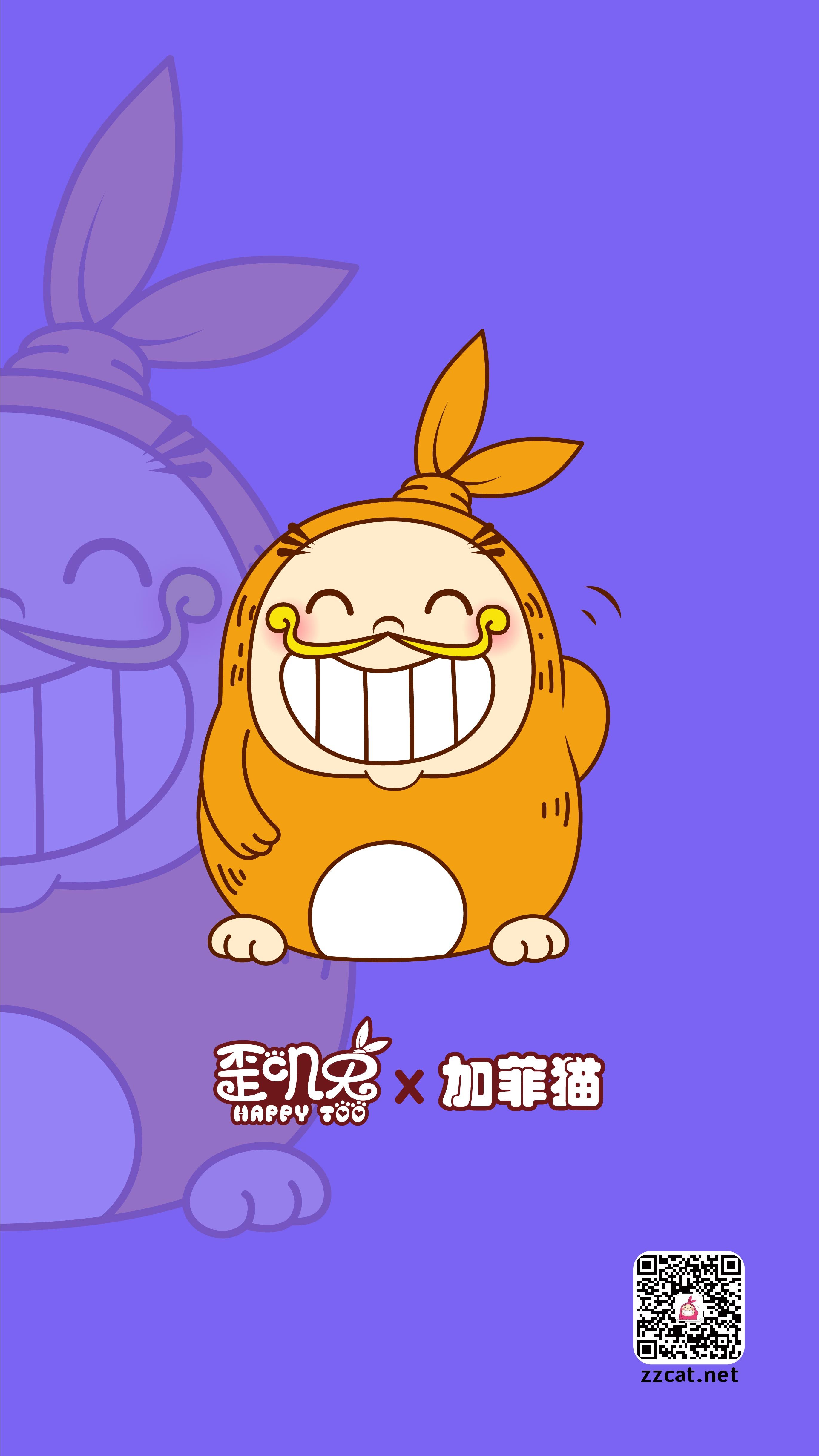 可爱版蜘蛛侠x歪叽兔变装来袭~卡通形象吉祥物设计|插画|商业插画|茁