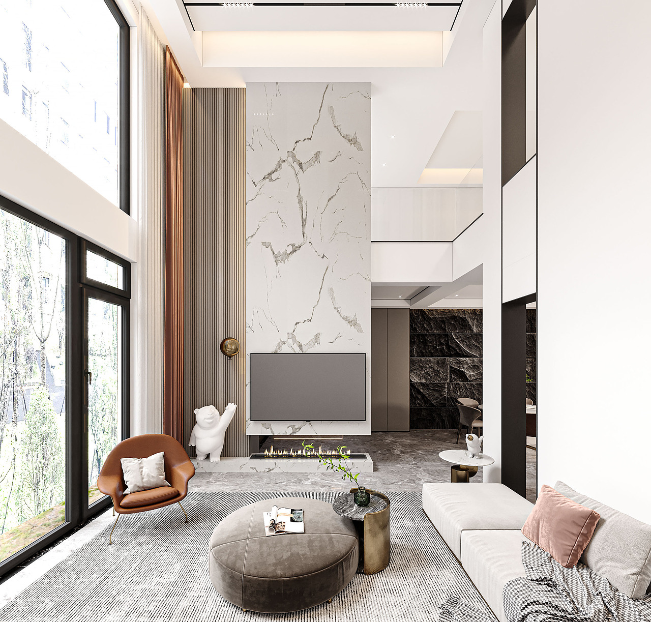 中建丨现代轻奢（图ZMjM5MDc4MDAw） - 家装设计 - 站酷设计师小张同学ZYJ原创素材 - 站酷ZCOOL