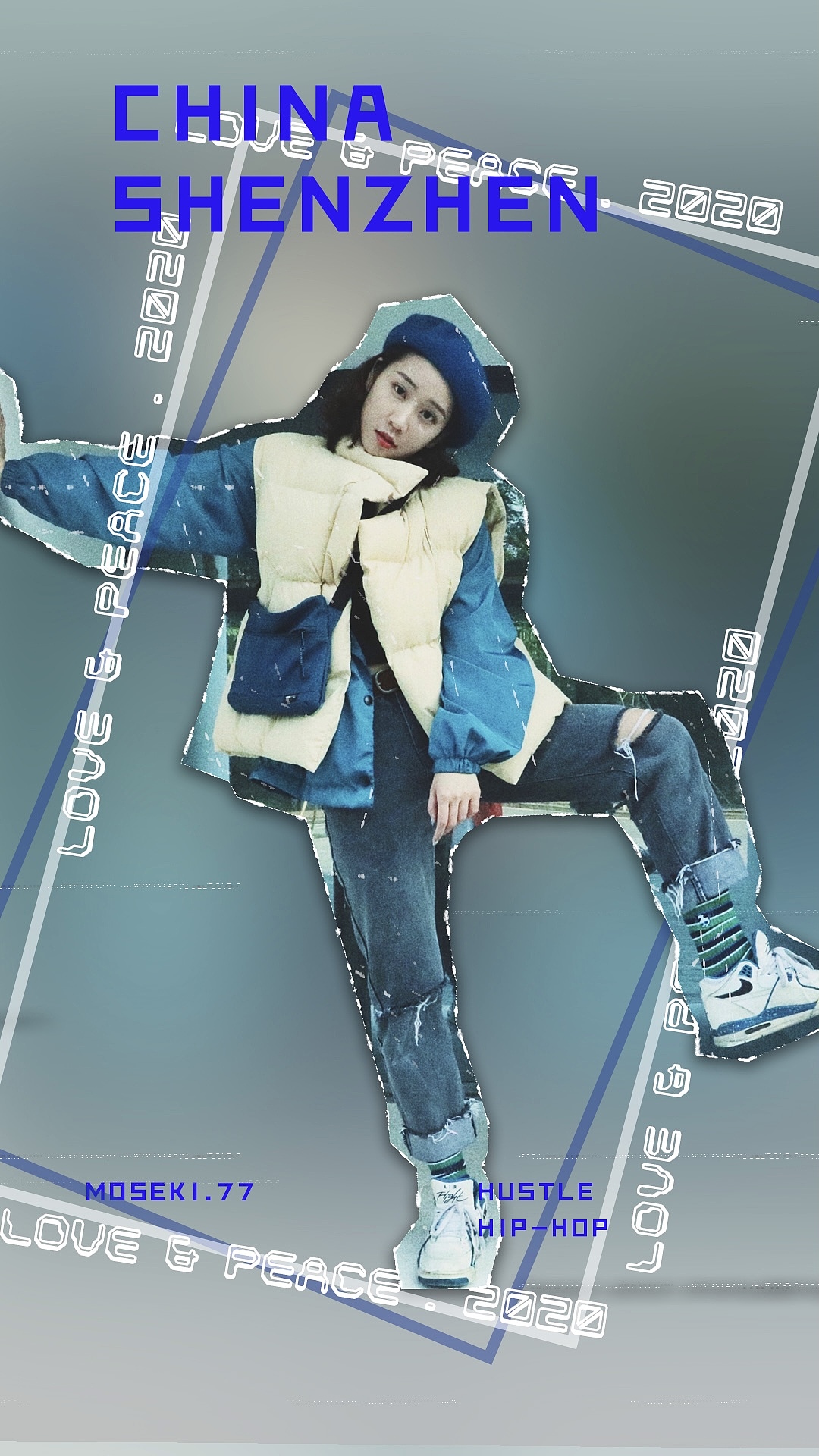 人像海报-练习（图ZMjY0MDQ5NzA0） - 海报 - 站酷设计师Sarahzww原创素材 - 站酷ZCOOL