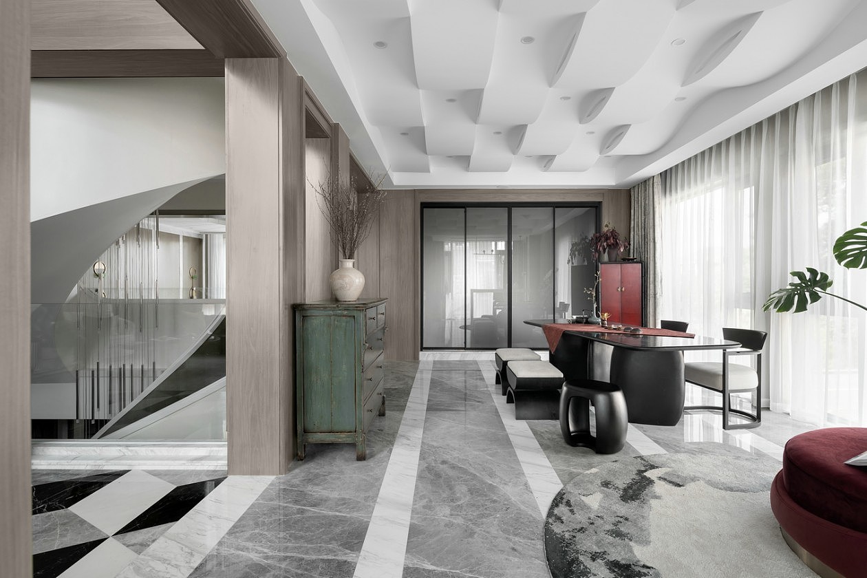 私人别墅,超美的色彩设计!