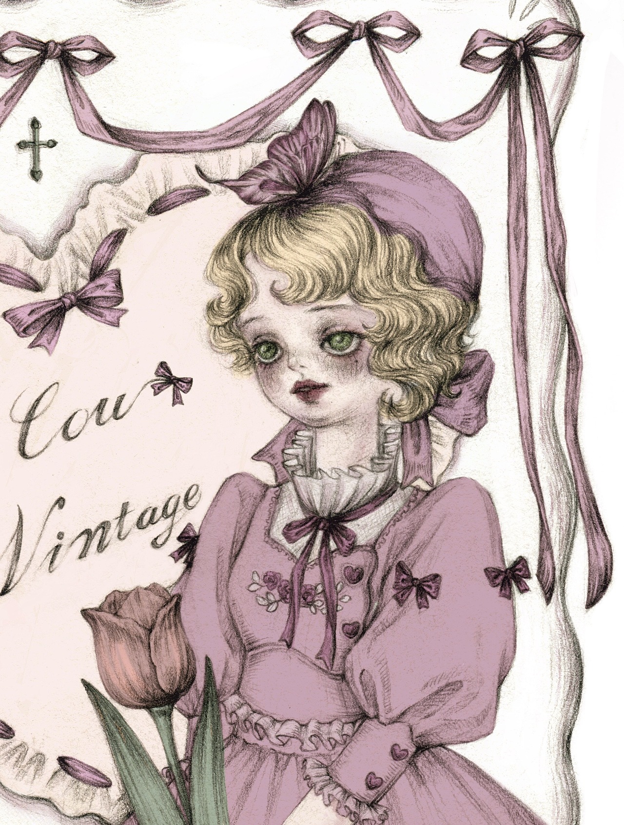 复古少女系列一