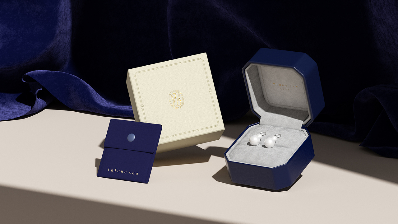 《月亮是海》品牌设计——“寻找光,成为光”