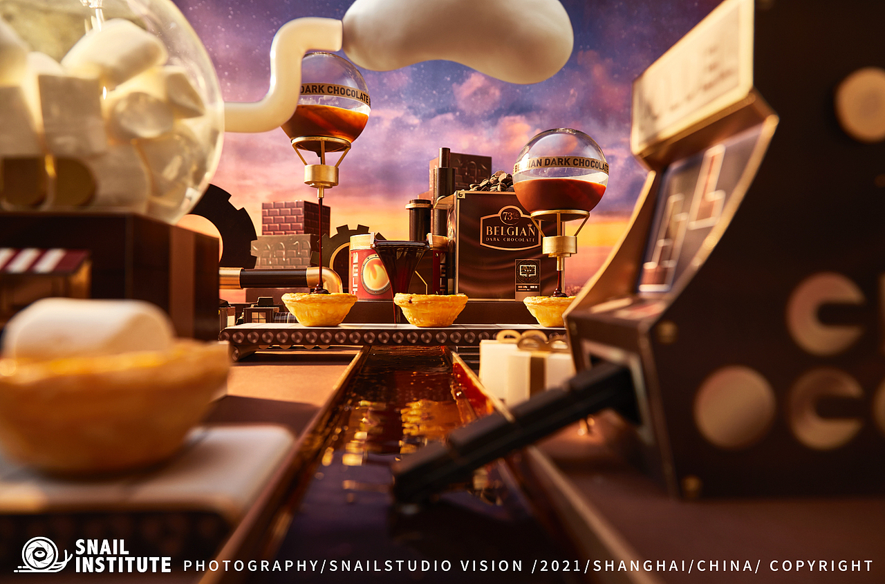 蛋挞工厂拍摄 | KFC X 蜗牛工作室SnailStudio