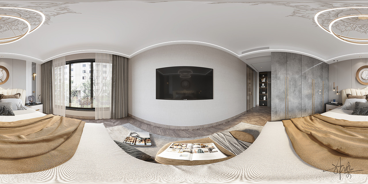 你认真生活的样子好美,沉溺现代轻奢空间