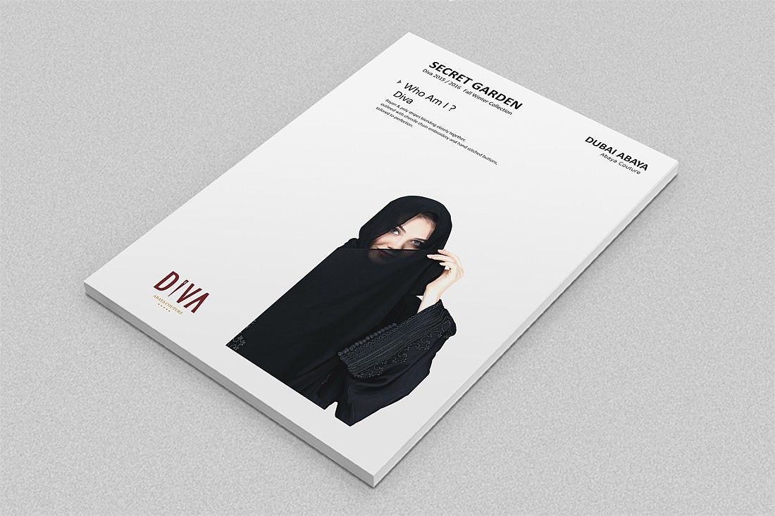 DIVA中东服饰画册设计(图ZMzIxNDEzMTY=) - 书籍/画册 - 站酷设计师叁零陆设计原创素材 - 站酷ZCOOL