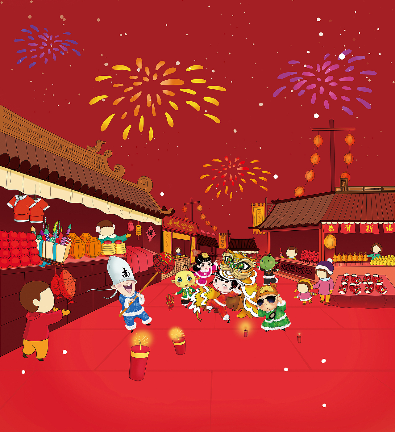 15年底画的一组包装礼盒插画（图ZNTIxNTQ1NTY=） - 商业插画 - 站酷设计师猫涂涂插画设计原创素材 - 站酷ZCOOL