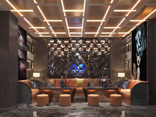 KTV包厢（个人主页-ZNTU5MDAxMTI=） - 酒店餐饮设计 - 站酷设计师铁板土豆片哇原创素材 - 站酷ZCOOL