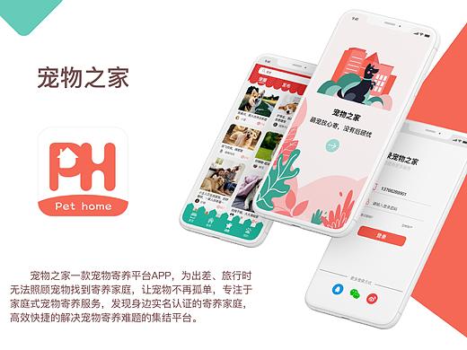 《网络形象设计》课程展：宠物之家——寄养APP设计