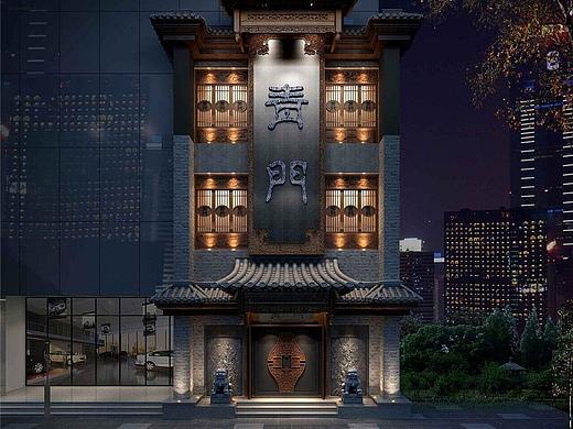 郑州青门火锅店装修公司设计案例