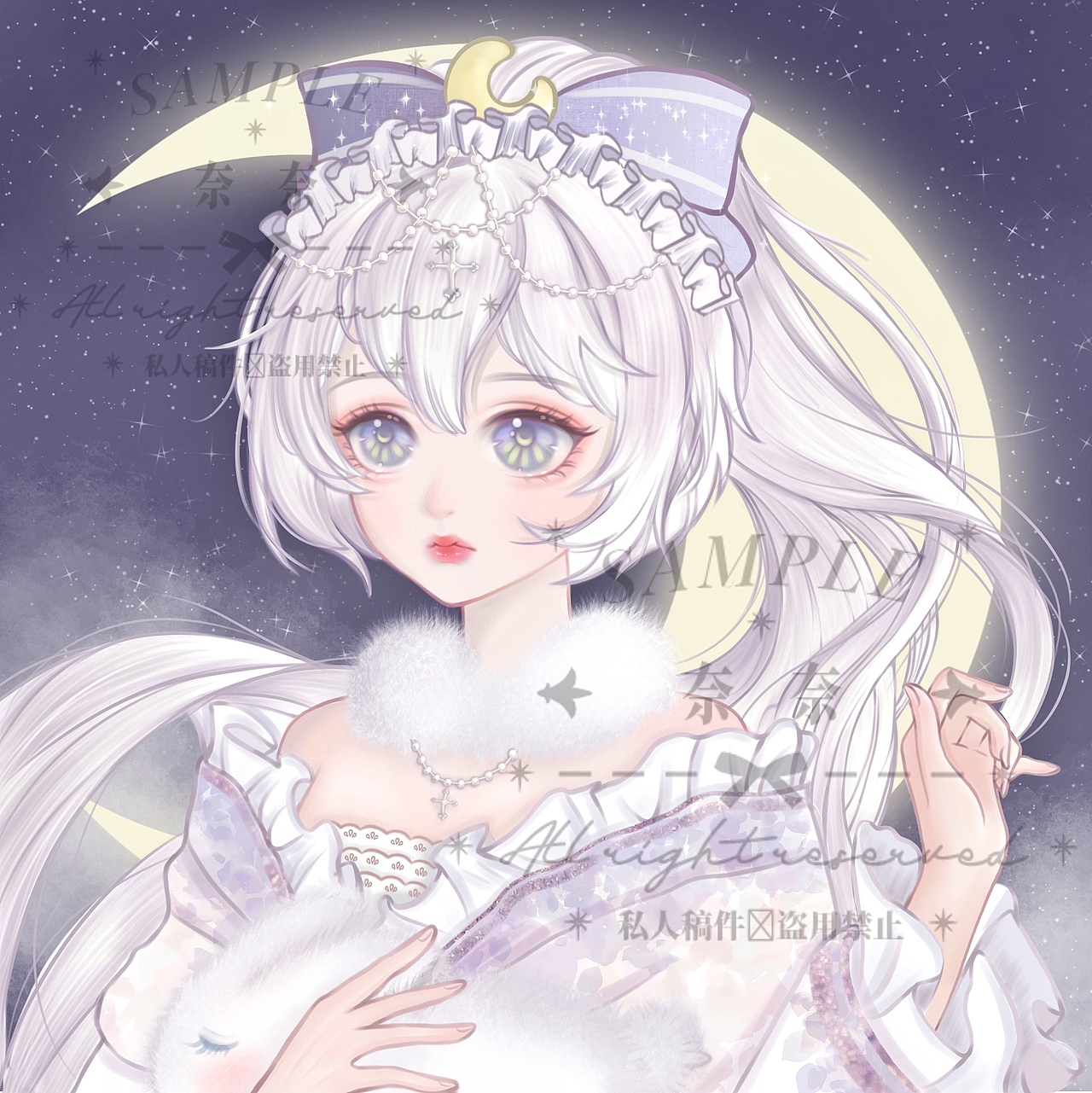 《我的眼里有星辰大海》系列头像|动漫|单幅漫画|奈奈啊奈奈_原创作品