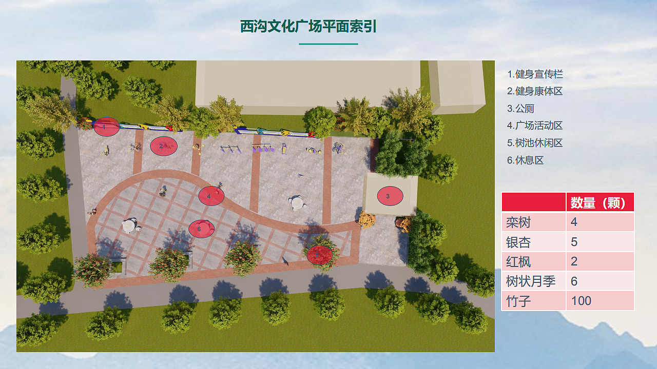 乡村广场（图ZMjA5MDYzMzMy） - 景观设计 - 站酷设计师蒋荣荣原创素材 - 站酷ZCOOL