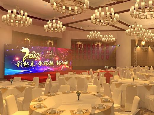 会议场景效果图