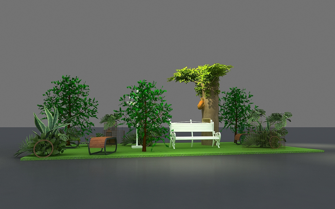 露营绿色（图ZMTcxNDU2OTQ4） - 其他三维 - 站酷设计师设计狮Ming原创素材 - 站酷ZCOOL