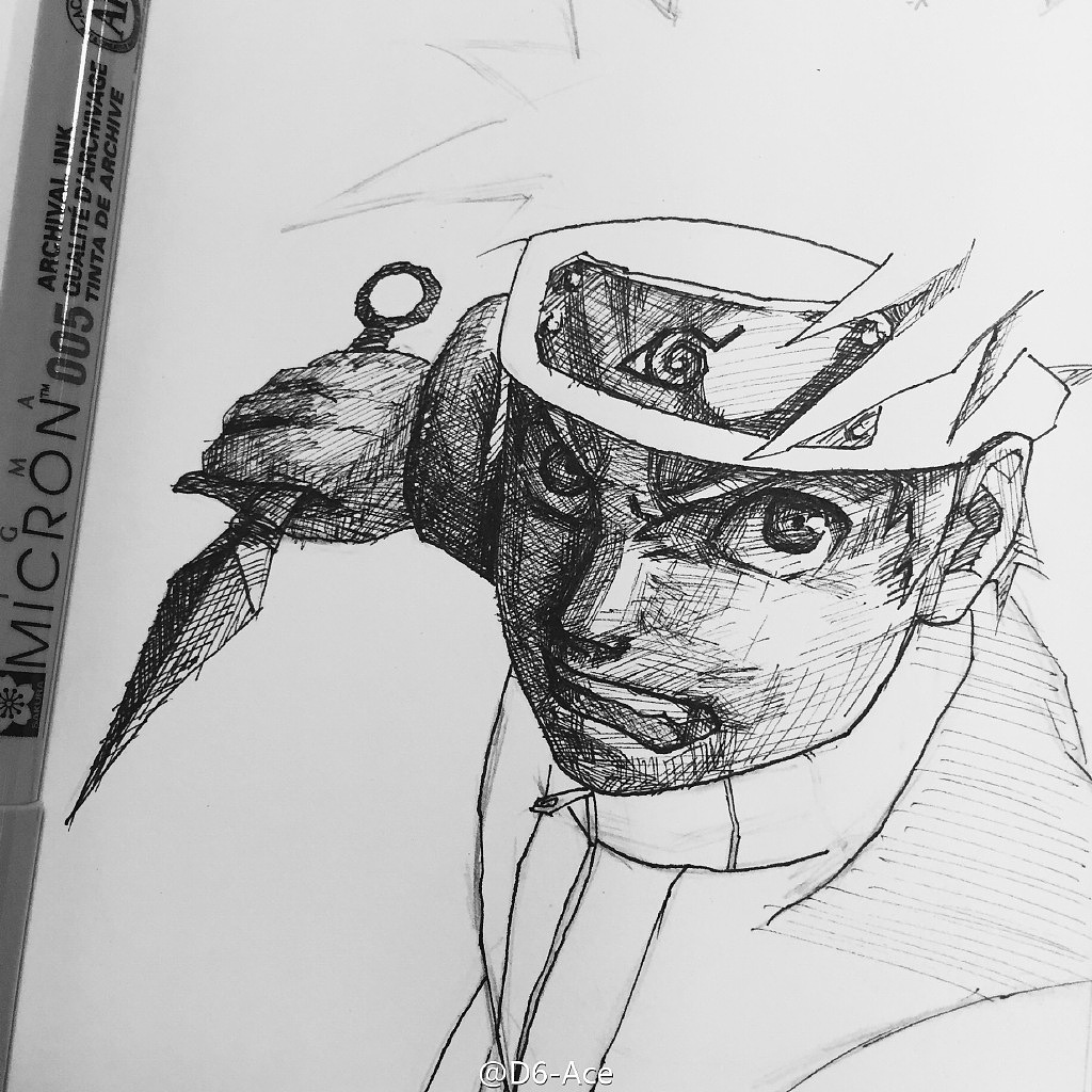 鸣人--临摹习作