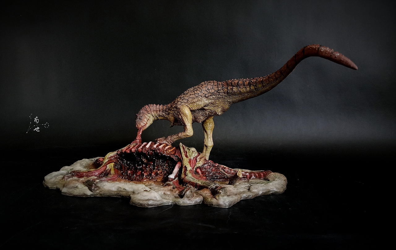 涂装作品丨Tony Mcvey 牛龙进食