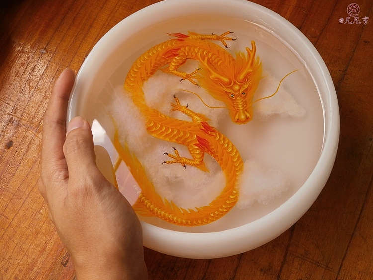 凡尼亨 3D树脂画金龙