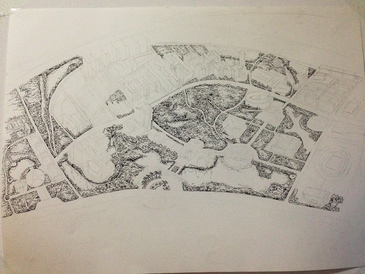 南昌大学手绘地图（图ZMzA1MDc0ODQ=） - 商业插画 - 站酷设计师PeteZheng原创素材 - 站酷ZCOOL