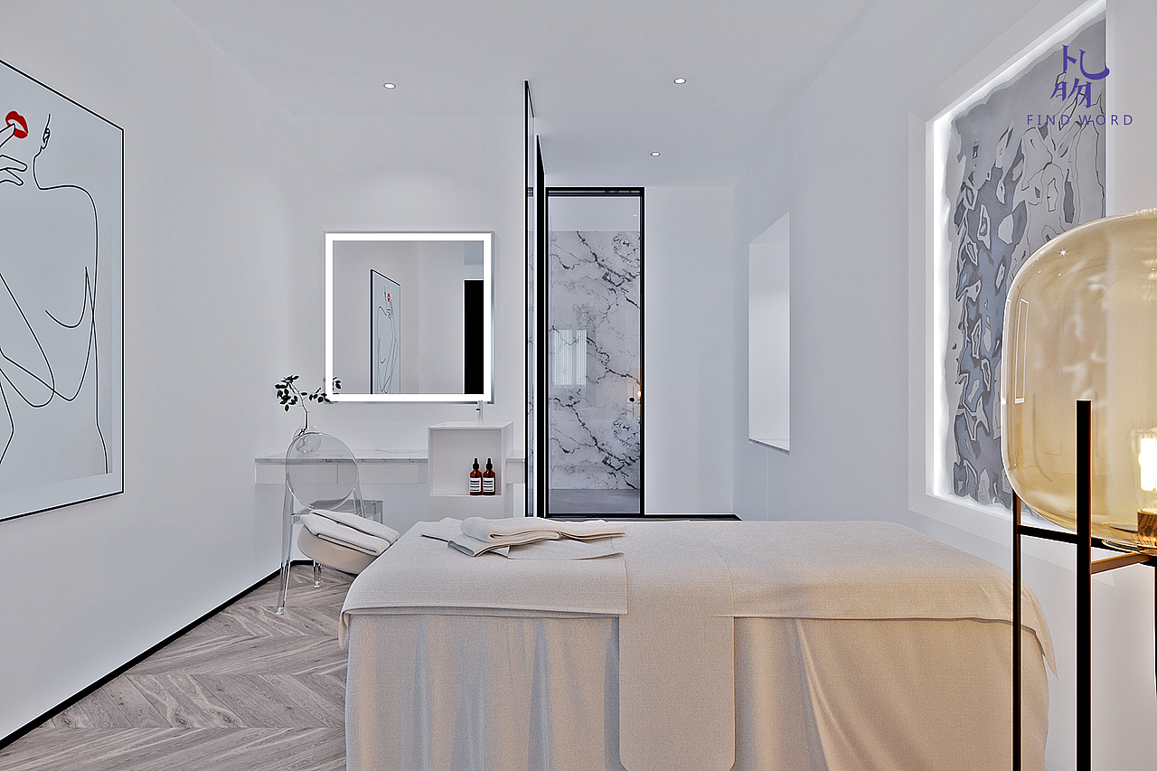 桂林DERMABELL皮肤管理中心（图ZMTg2MzI0NDE2） - 家装设计 - 站酷设计师杭州凡物空间设计原创素材 - 站酷ZCOOL