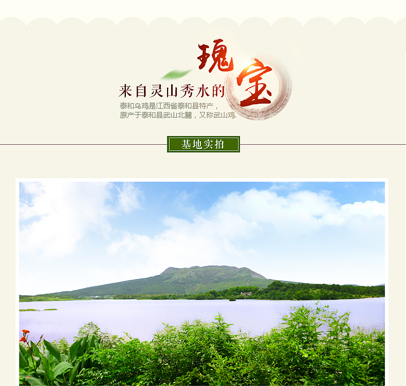 泰和乌鸡蛋特产淘宝食品详情页