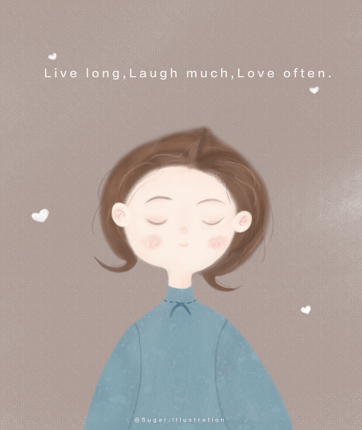 “蜜桃女孩”（图ZMTY1OTIzNzI4） - 儿童插画 - 站酷设计师苏美秋子s原创素材 - 站酷ZCOOL